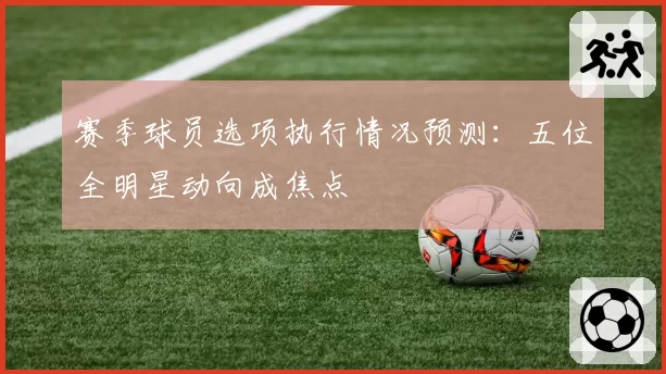 赛季球员选项执行情况预测：五位全明星动向成焦点