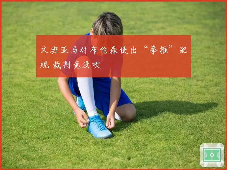 文班亚马对布伦森使出“拳推”犯规 裁判竟没吹